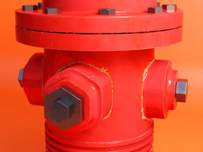 fire hydrant-hidrante Free 3D model
