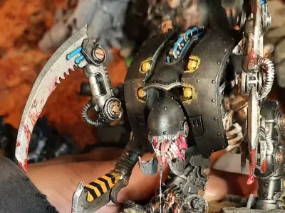 Iron Hive - Iron Flesher - Base set 3D print model