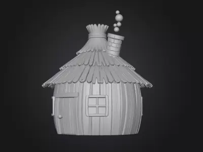  3D printable house models bundle of 4  3D print model