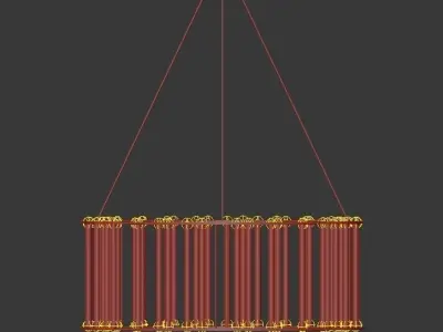 COMETE chinese lantern hanging 3D model
