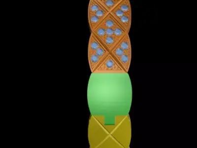 Chane Coco Crush bracelet  3D print model