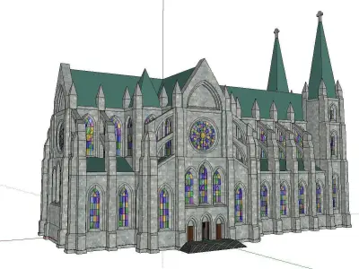 Architecture-Religion-God-Culture-Temple -0211 3D model