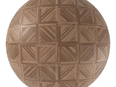 Parquet - Laminate - Wooden floor 4 in 1 3D model 3