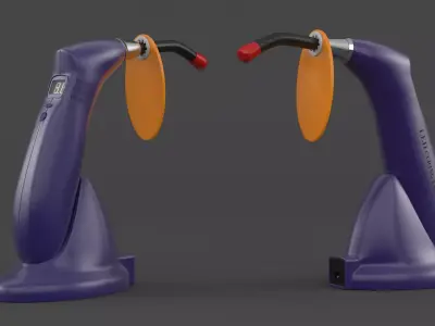 Led Curing Light Lamp 3D model