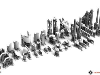 Feudal Guard - Walker Mk3 3D print model