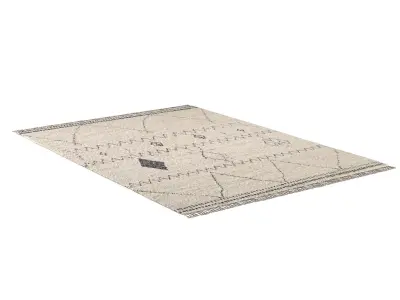 HANAA WOOL RUG 3D model