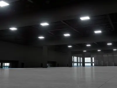 Convention Center Building II 3D model