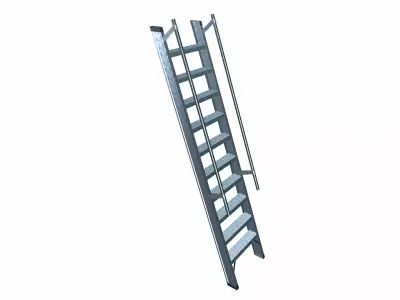Ladder 3D model 2