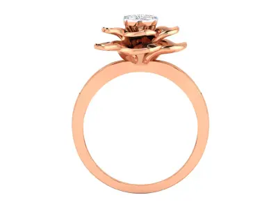 Women Ring Render 3dm STL MTL SLC JCD OBJ FBX Details 3D print model 13