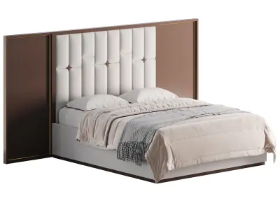 Fara Bed Design Intricately Designed Pakistani Bed 3D model