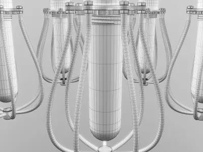 Burt Pendant Light 3D model