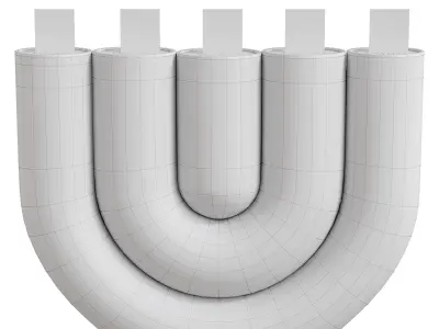 Double U Tealight Holder by Pinterest 3D model