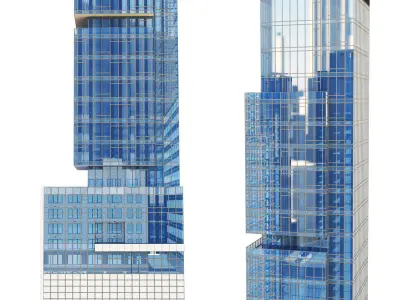 Skyscraper One Madison New York 3D model