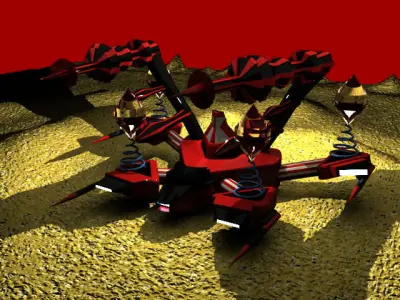 Battle Space Craft 3D model