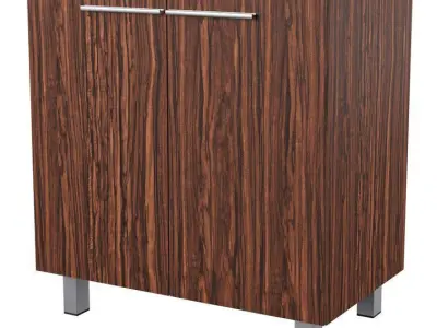 Jorrell Single Bathroom Vanity Set - 2 colour 3D model