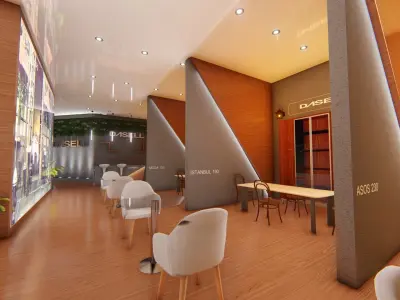 Exhibition Stand Design 3D model