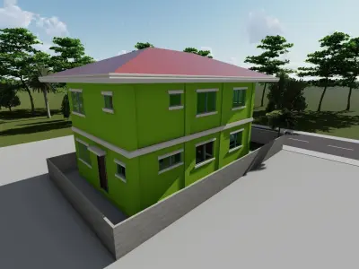 GREEN HOUSE 3D model