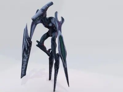 Guardian the Ripper Low-poly 3D model