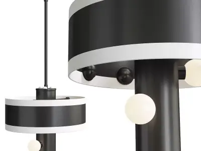 Hand Sculpted Contemporary Pendant by Kalin Asenov Studio Low-poly 3D model