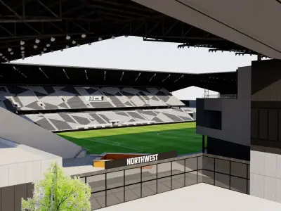 Lower com Field - Columbus Crew - USA 3D model 3D model