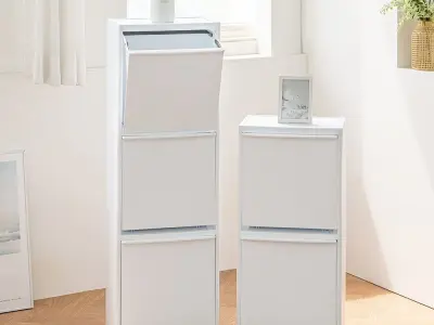 Stand Household Recycling Separation Box 3D model