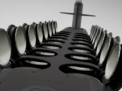  Columbia Class SSBN Submarine 