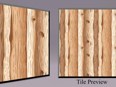 Cartoon Wood Textures Pack 36 - 10x PNG  Texture