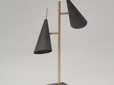 Owen Table Lamp Low-poly 3D model