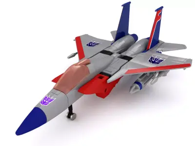 Starscream g1 vintage toy  3D model