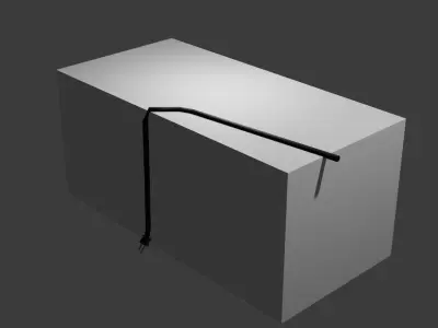 lamp cord Free low-poly 3D model