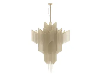 Crystal Chandelier Light 3D Model 3D print model