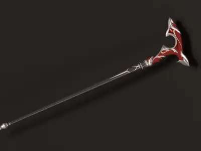 HONKAI STAR RAIL - WELT YANG CANE - 3D FILE STL - 3D print model