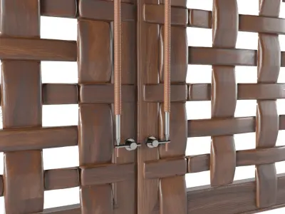 Door 01 3D model purchase