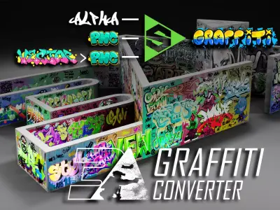 Graffiti Converter 3D model
