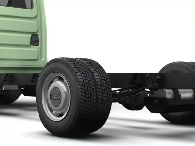 Iveco Daily Single Cab L5 Chassis 2026 3D model