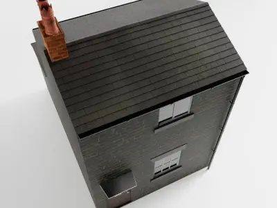 British Row Home 04 3D model