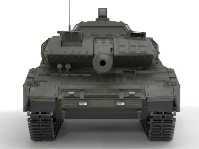Generic Tank 01 3D model