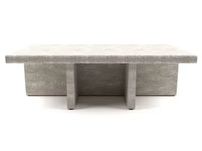 Delano Outdoor Coffee Table 3D model