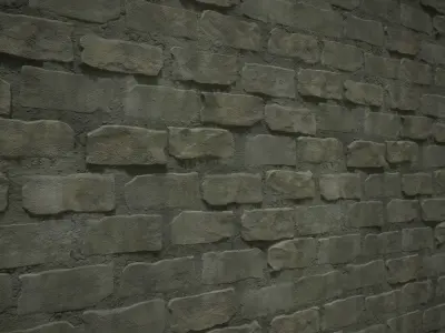 Stone Wall 03 PBR Tile Texture