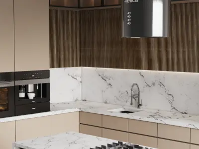 Kitchen 027 3D model