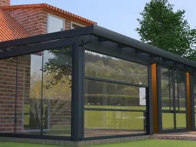 winter garden  3D model