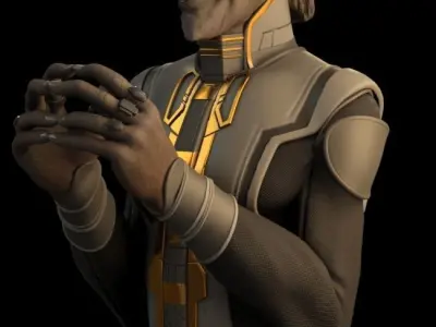 Ebony Maw 3D print model