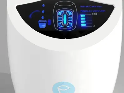 Amway Espring  2nd Generation with Espring Faucet 3D model