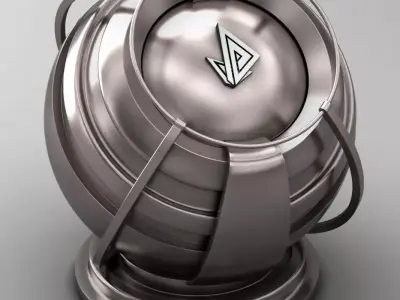 VRAY SHADER---METAL---Manganese Texture