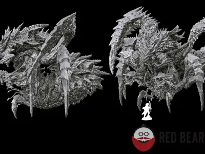 Xenoteras Titan 3D print model