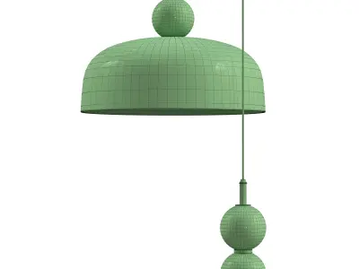 Echo Shade Pendant 3D model