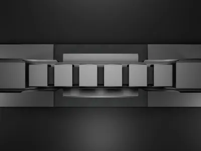 Sci Fi Door 3D model