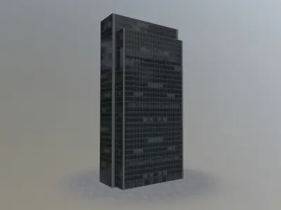 London High Rise Pack Low-poly 3D model