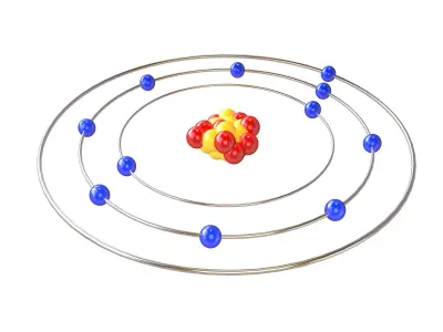 Sodium Chemical Element v1 001 Low-poly 3D model