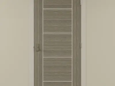 Vancouver Interior Door Set Low-poly 3D model